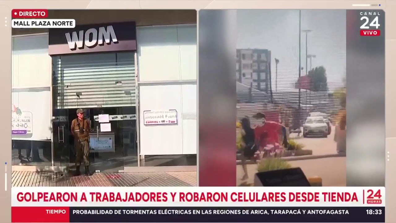 AHORA | REGISTRAN VIOLENTO ASALTO EN MALL PLAZA NORTE
