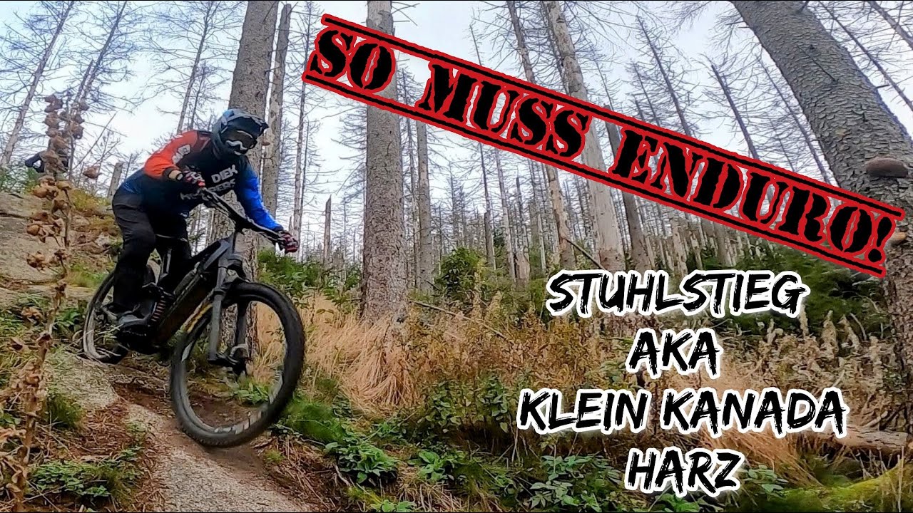 SO MUSS ENDURO! Stuhlstieg aka Klein Kanada im Okertal HARZ | EMTB Downhill | Diek Hoppers