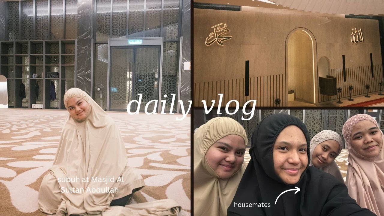 Satu rumah ganti puasa & subuh masjid 🕌🤍