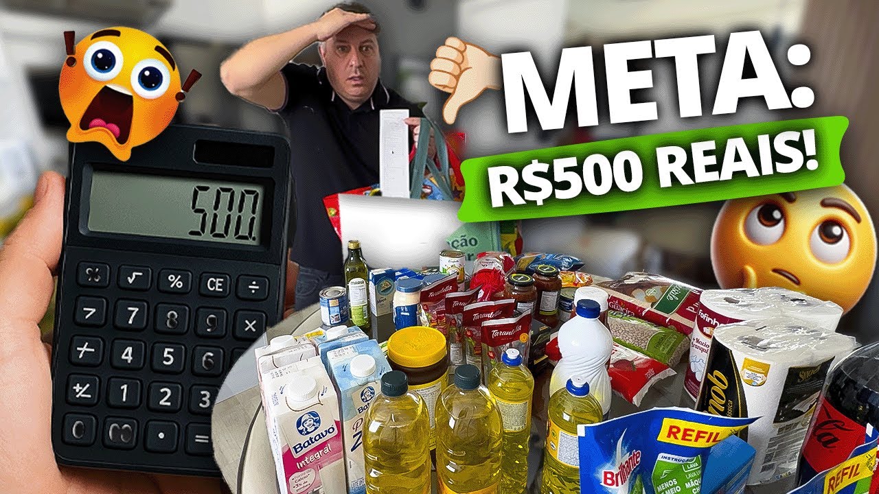 QUASE SAI CORRENDO DO SUPERMERCADO DEPOIS DISSO… R$…