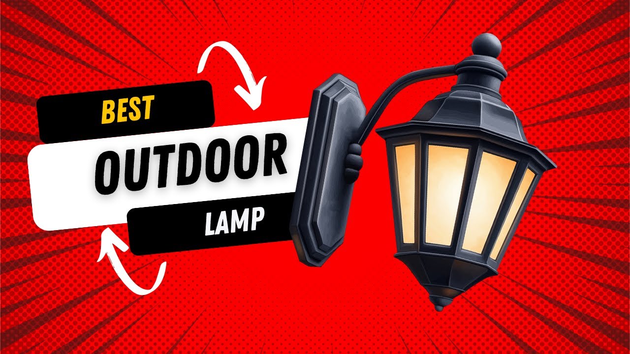 Best 7 outdoor Decor lamp design is here...Trendy Festive