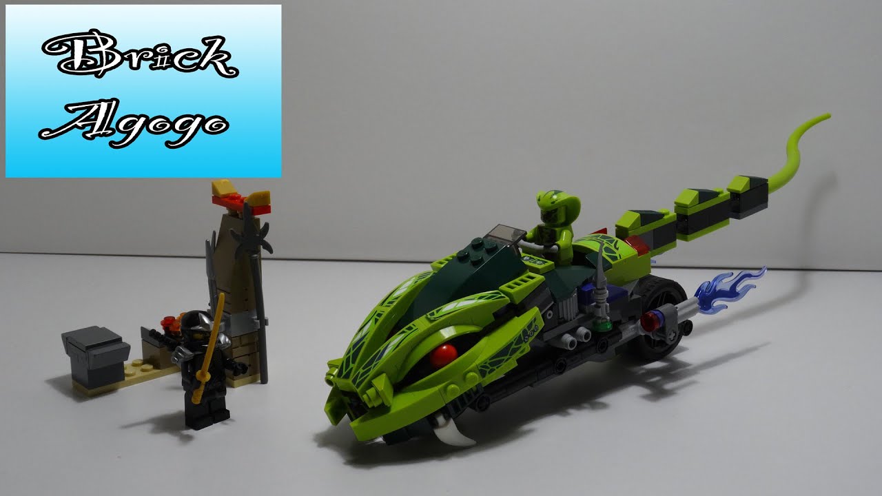 Lego Ninjago 9447 Lasha's Bite Cycle - Lego Speed Build