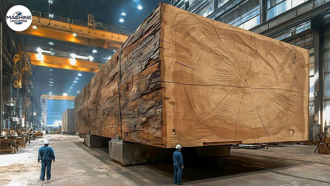 Inside America’s $1 Billion Mega Sawmill: From Giant Logs to Lumber