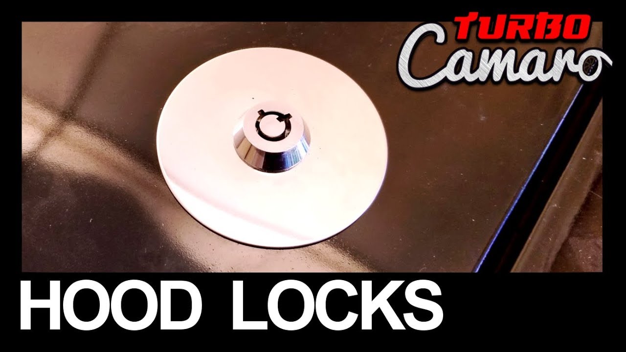 1967 Turbo Camaro - Install Hood Locks - Not Hood Pins [4K]
