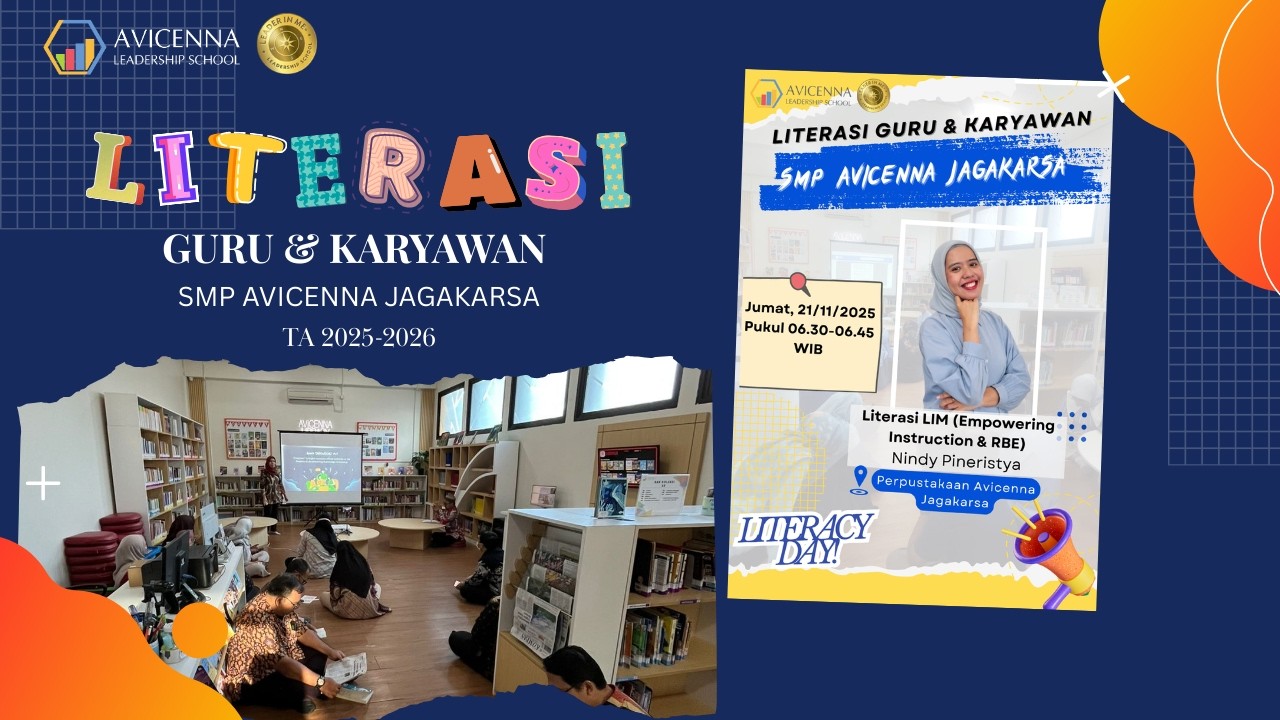 LITERASI GURU & KARYAWAN SMP AVICENNA JAGAKARSA TA 2025-2026 Ke-12