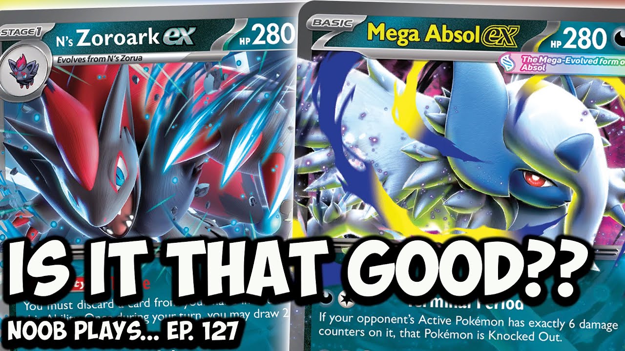Noob Plays... N's Zoroark ex - TOURNAMENT WINNER! | Pokémon TCG Live