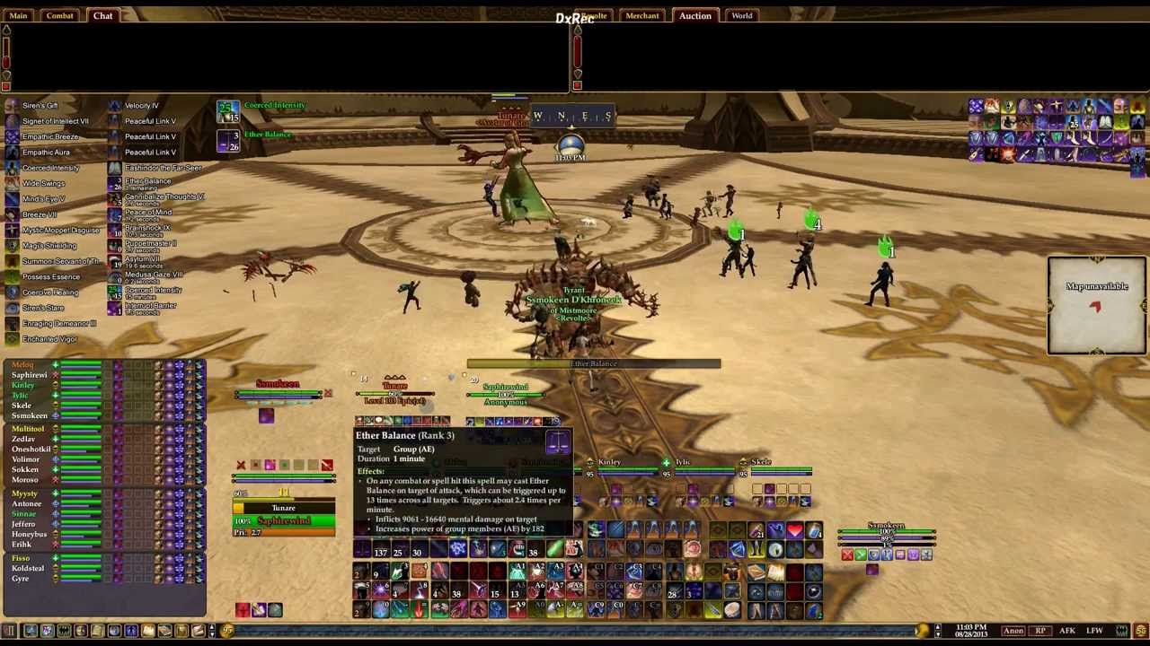Revolte vs Tunare