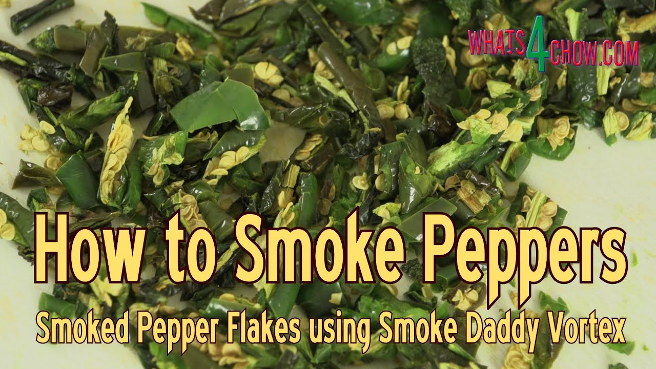 How to Smoke Peppers - How to Make Smoked Chilli Flakes at Home