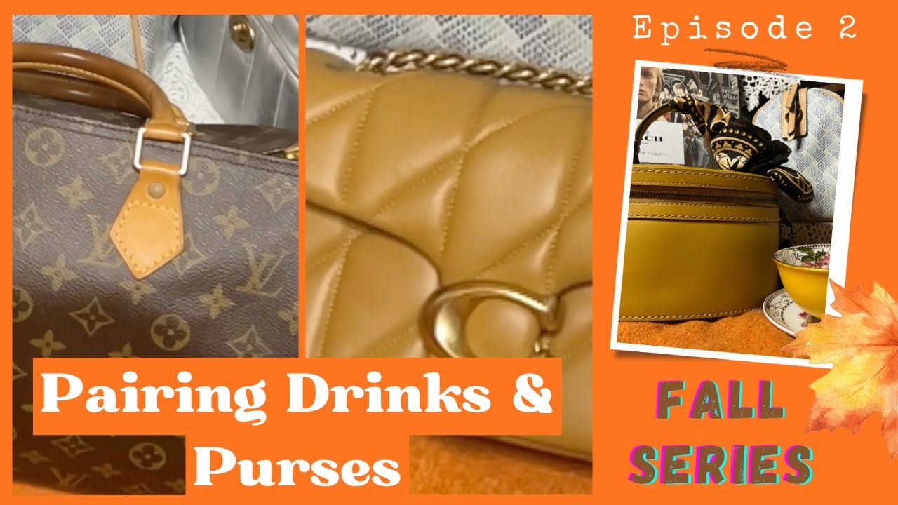 Pairing Fall Drinks & Purses 🍁👜☕️