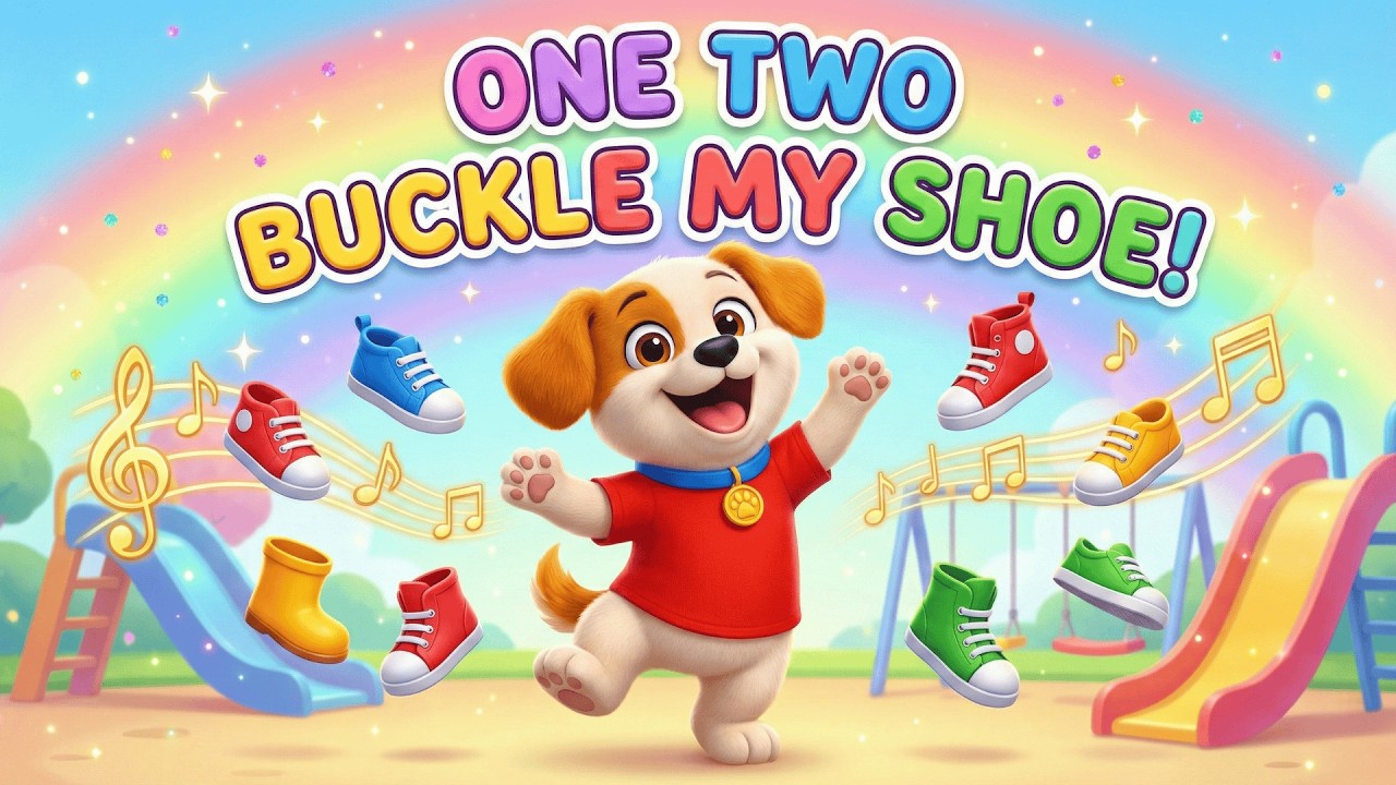 Count with Toby 🔢 | One Two Buckle My Shoe (Nursery Rhyme)