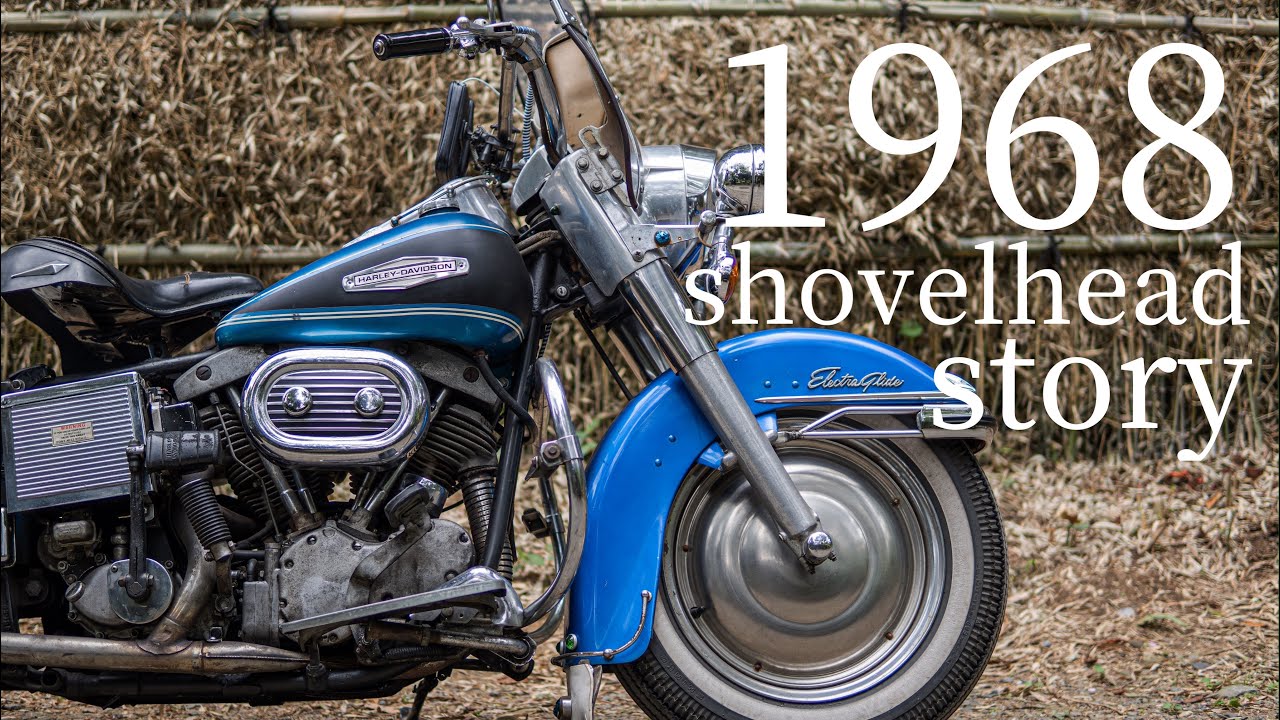 【私がビンテージハーレーに乗る理由】1968 ShovelHead/細部へ沁み渡る愛　（α6400 cinematic)