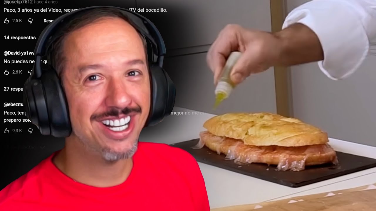 reacciono al BOCADILLO DE ACEITE