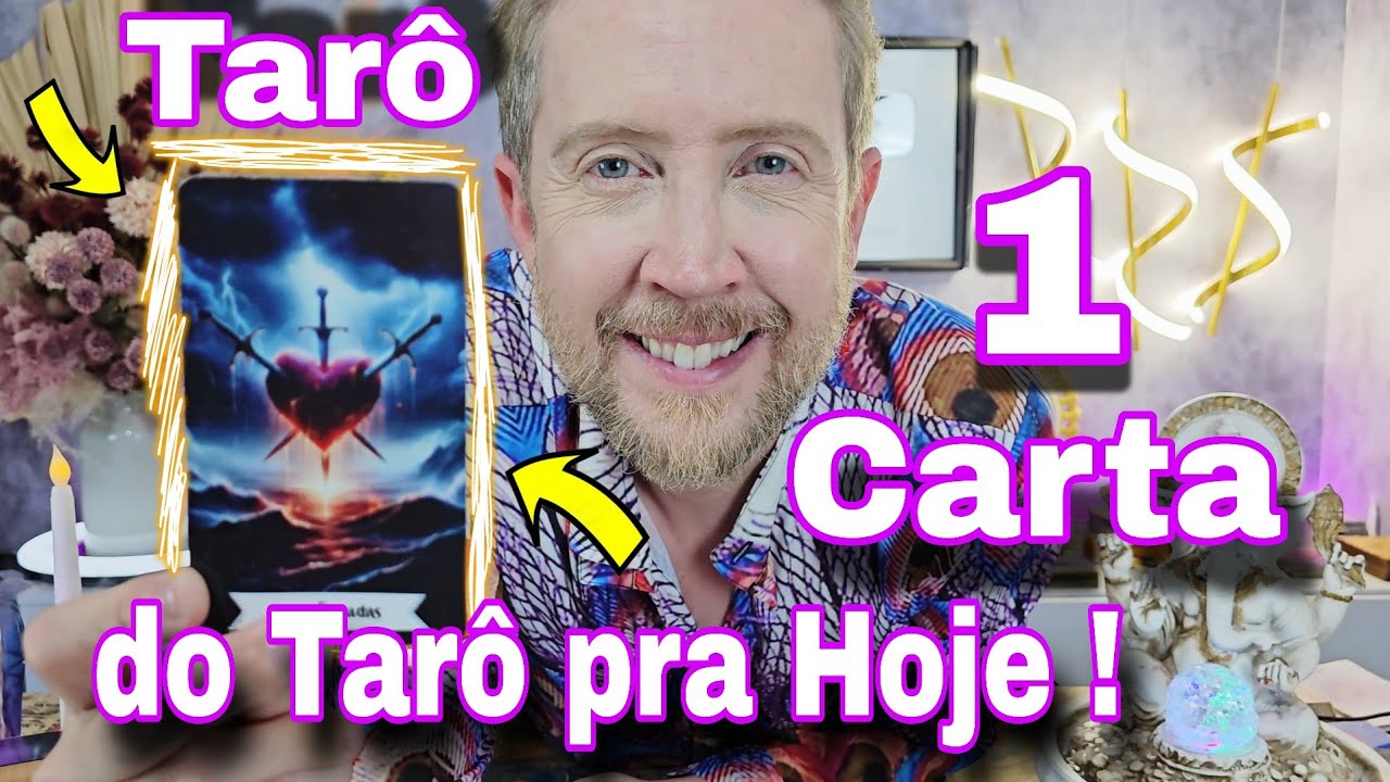 1 CARTA DO TARÔ PARA SEU DIA DE HOJE ! TARÔ DE HOJE ! rei do oráculo hoje, bubatarohoje,#tarotdehoje