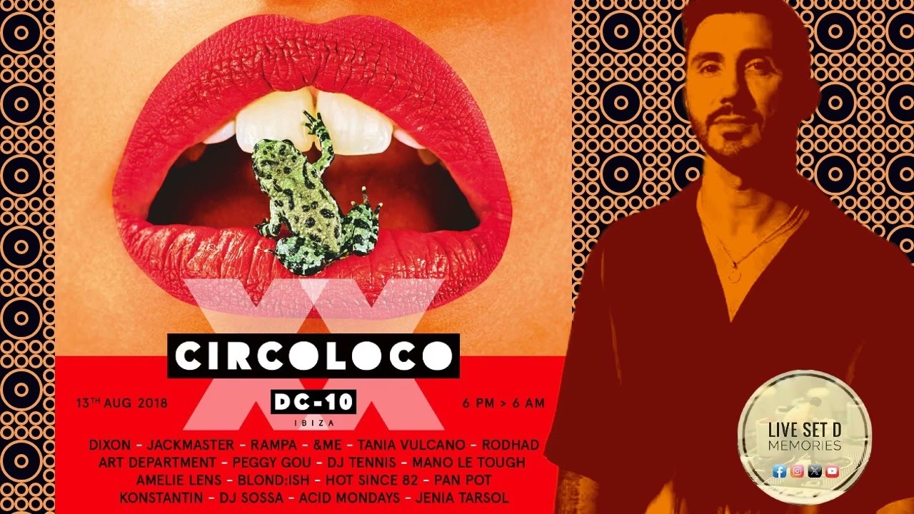 Hot Since 82 @ Circoloco, DC10, Ibiza 13 08 2018