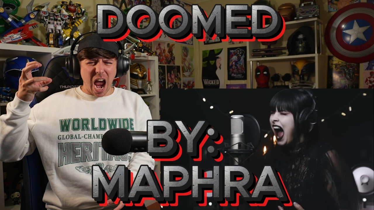 У неё такой универсальный голос!!!! Реакция на песню MAPHRA - Doomed вслепую