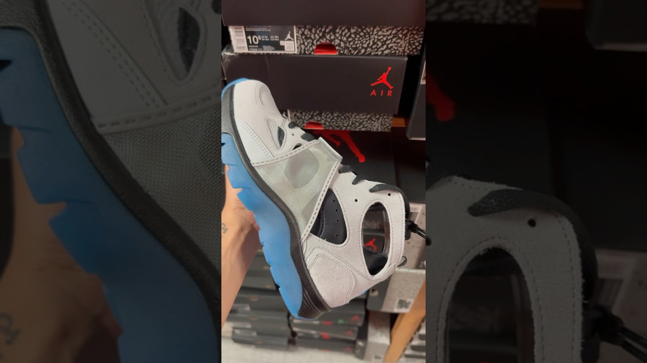Nike Air Trainer Huarache Wolf Grey Star Blue