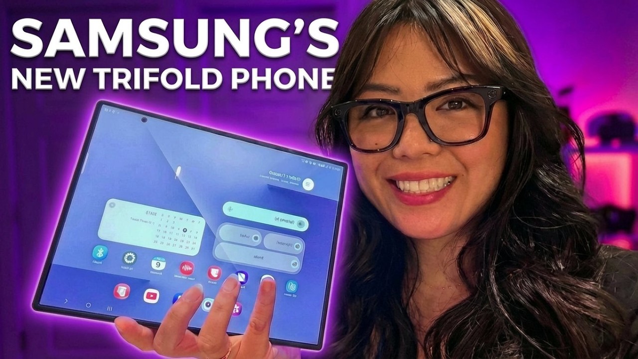Тестирую невероятный складной телефон Samsung TriFold (без цензуры!!)