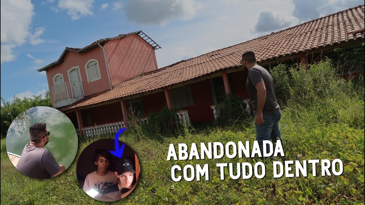 ESSA MANSÃO ESCONDE MUITOS MISTÉRIOS