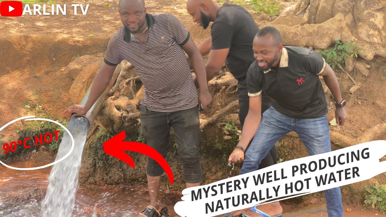 We Found a Mysterious Well Producing Extremely Hot Water (90°C🔥)
