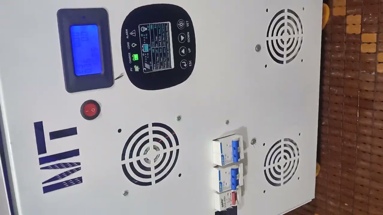Lên 2 biến tần xuyến off gid inverter UPS hệ 51.2v  công suất 12kw và 18kw có bù lưới 