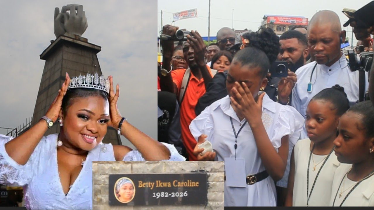 🔴CAROLINE IKWA HONORÉE PAR SES ENFANTS AVEC UNE PLAQUE À LA PLACE DES ARTISTES (VICTOIRE) 