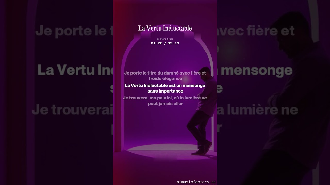 ⚖️ La Vertu In&eacute;luctable ⚓