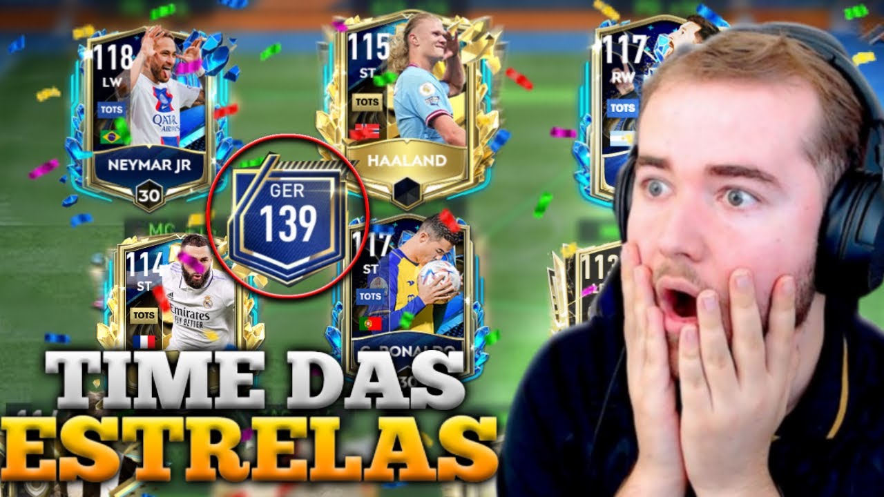 🤑 TIME DE 1 BILHÃO DE COINS 🤑 GEMEI DEMAIS A CONTA DO INSCRITO NO FIFA MOBILE 23
