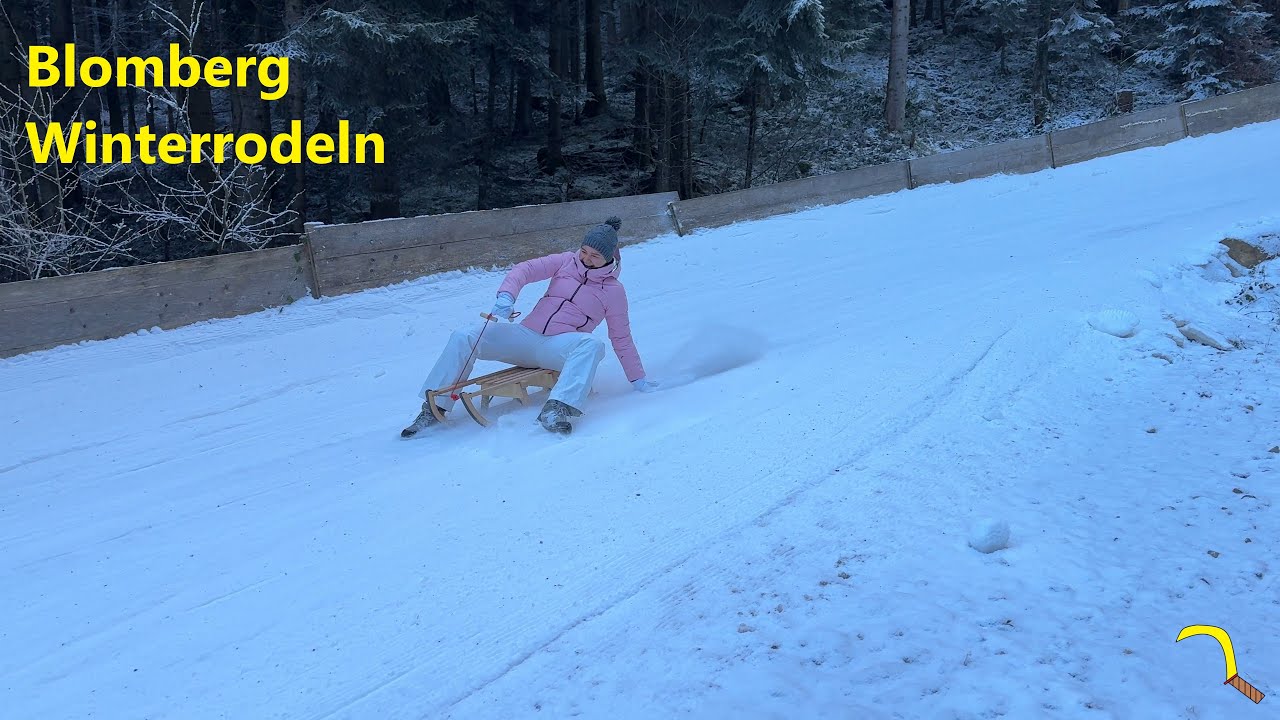 Winterrodeln am Blomberg - RETURN OF THE RODLERS VOM WIESNHOF!