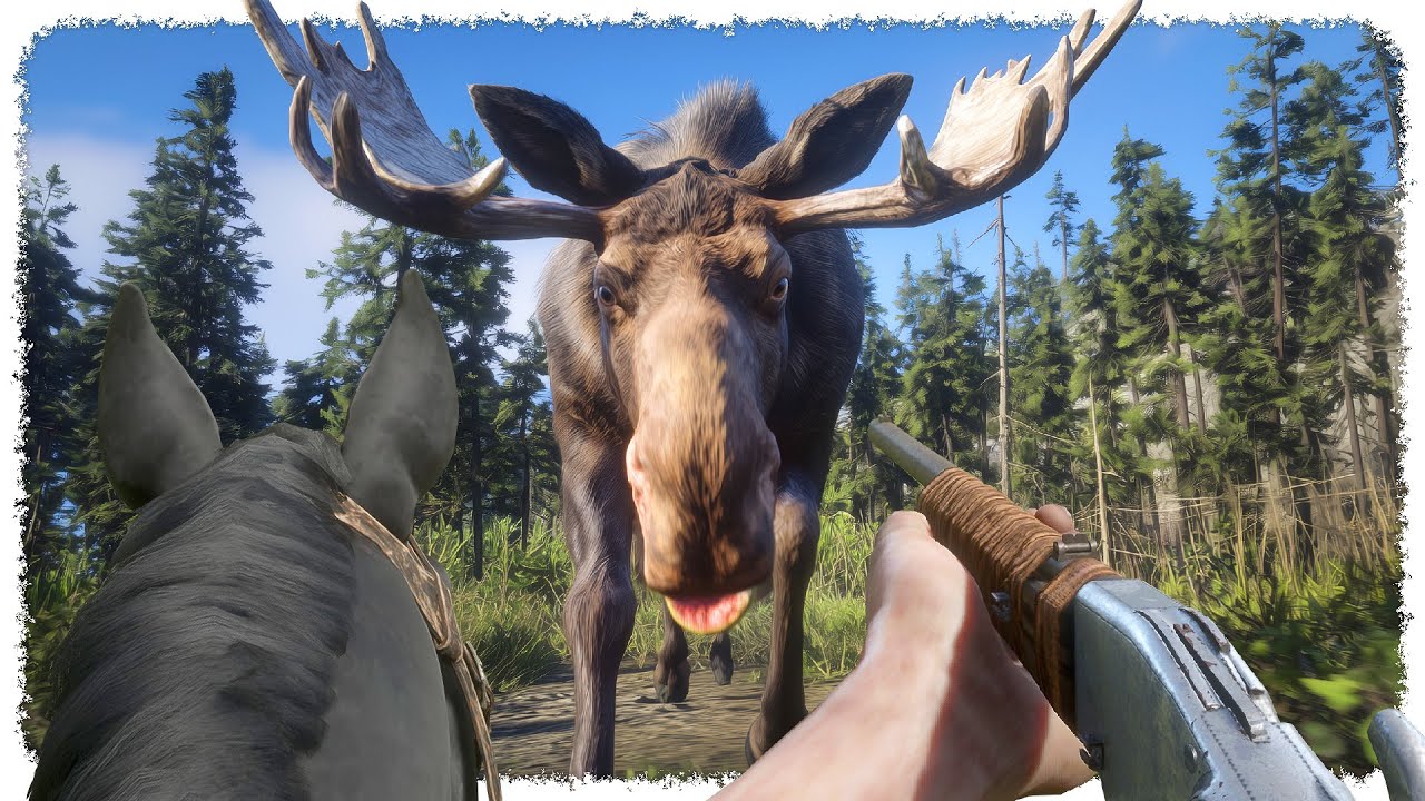 I Hunted EVERYTHING I SAW (even the fish) | RED DEAD ONLINE