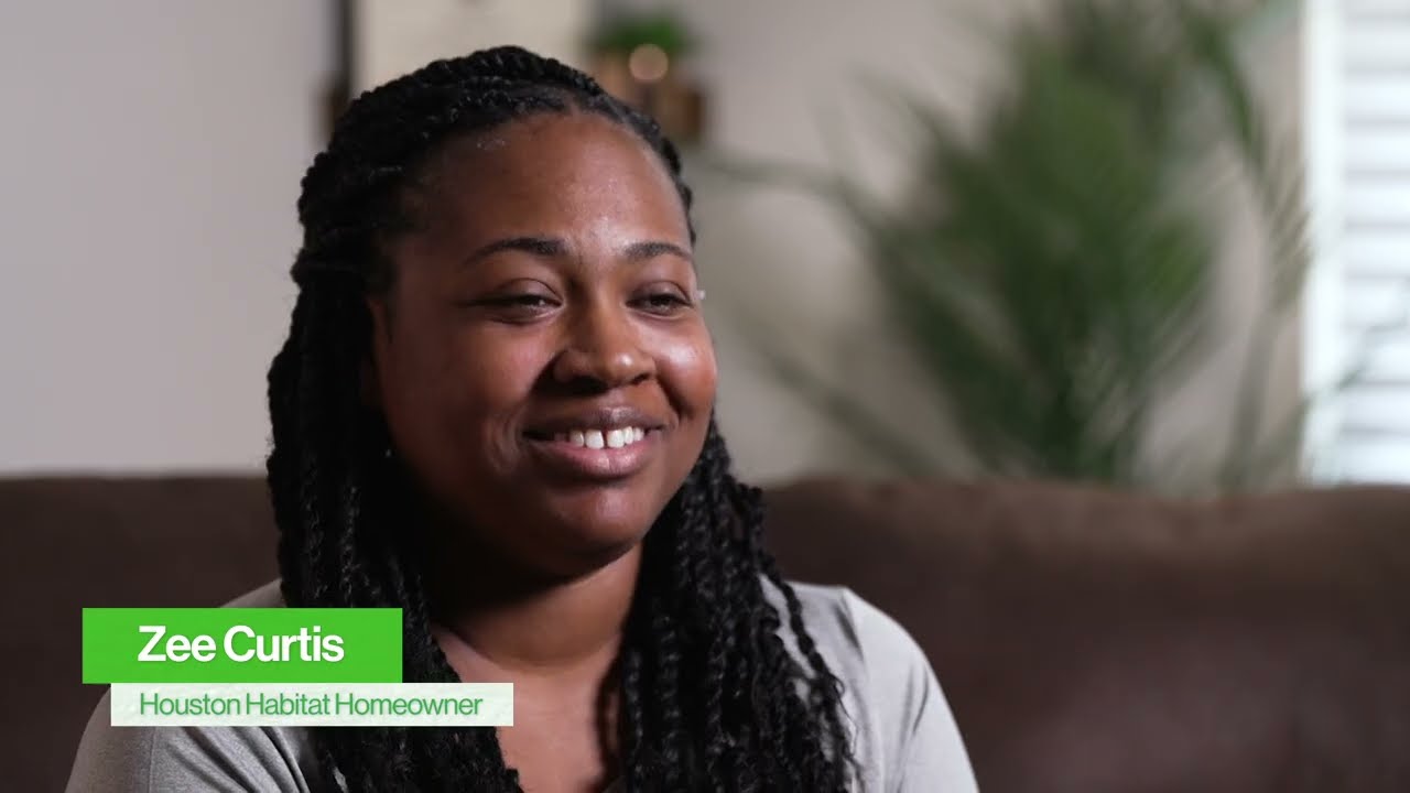 Houston Habitat Homeowner Zondora