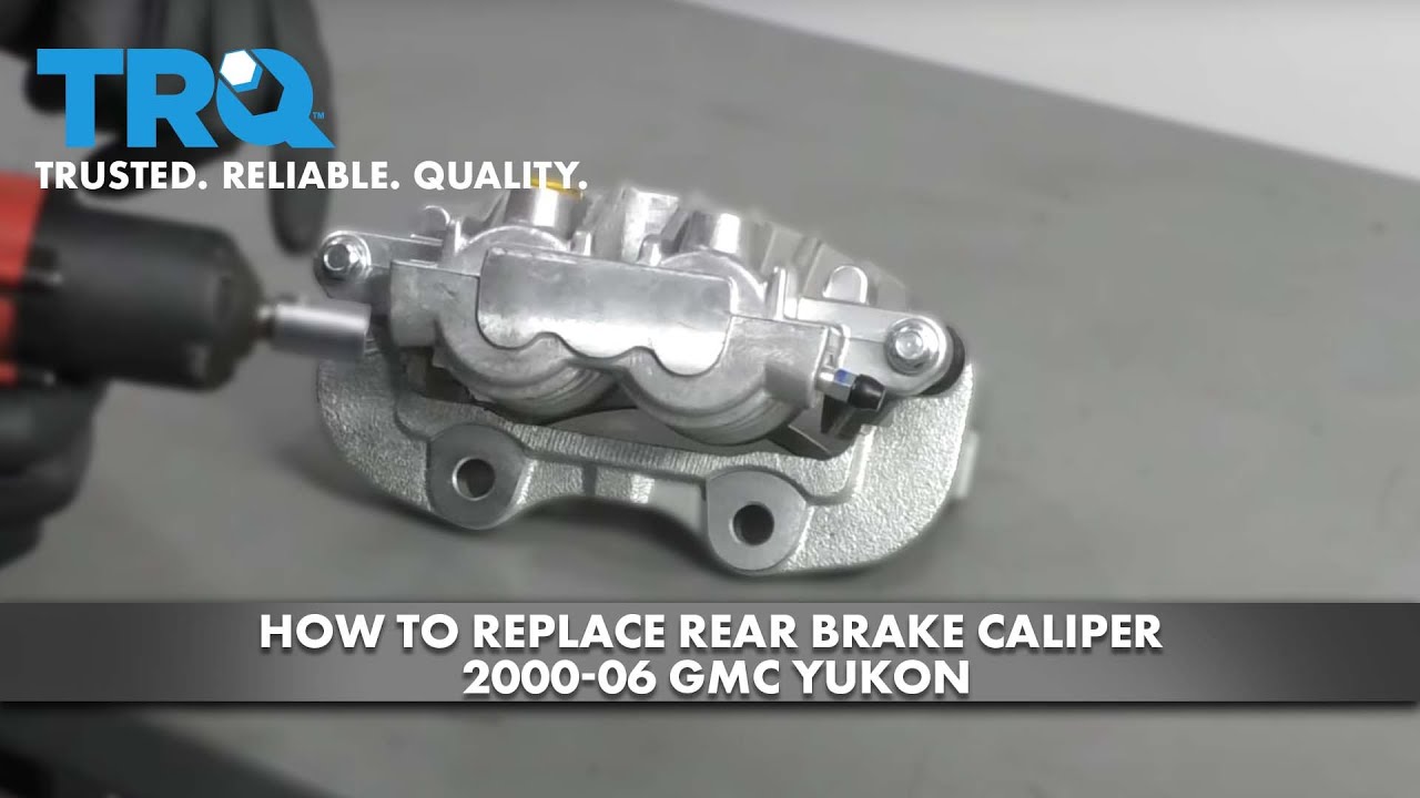 How to Replace Rear Brake Caliper 2000-06 GMC Yukon