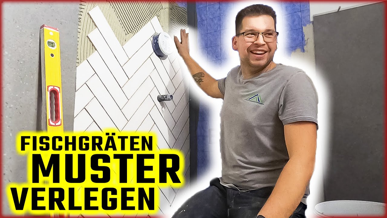 FISCHGR&Auml;TEN MUSTER VERLEGEN - Wandfliesen in Fischgr&auml;tmuster! | Home Build Solution