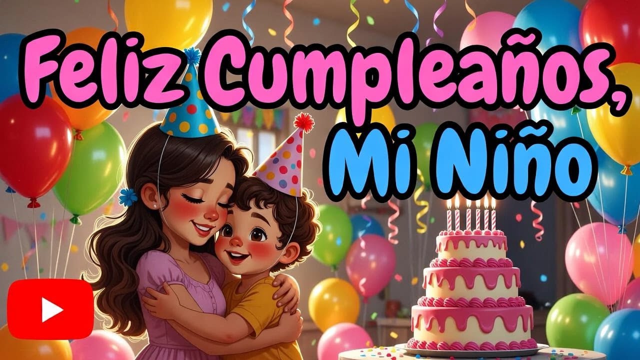 “Feliz Cumpleaños, Mi Niño – La Canción Más Hermosa de Mamá a Hijo”Canción de una Madre para su Hijo