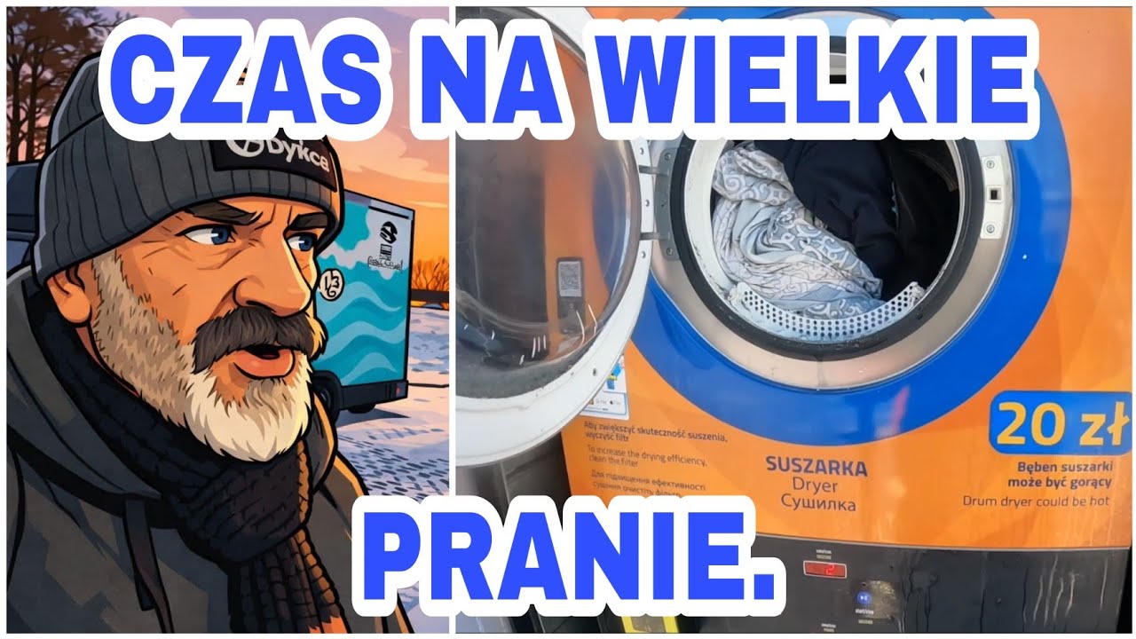 Trochę tęgo się nazbierało,pranie,poprawianie,walka z lodem na solarach..