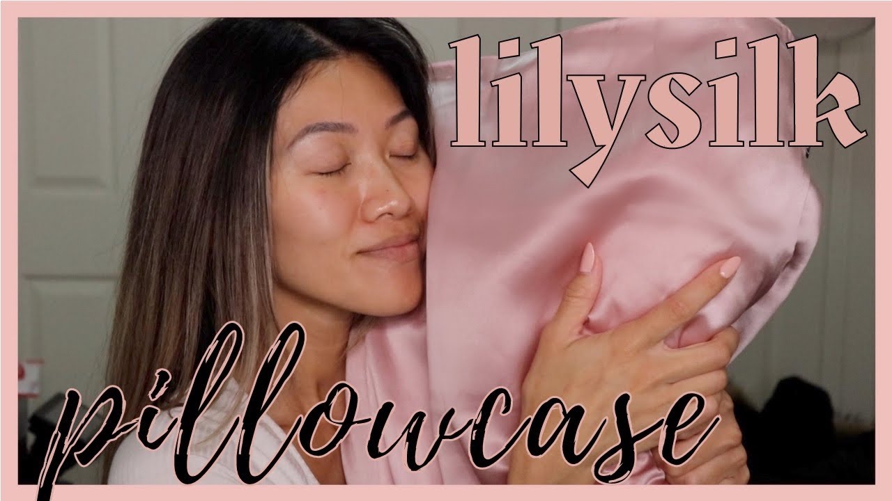 LILYSILK PILLOW CASE & SLEEPING CAP REVIEW | Nadia Ngo