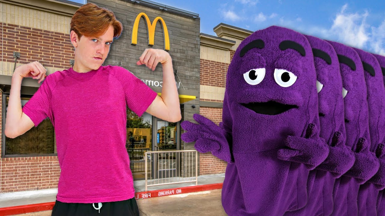 100 Layers of Grimace: The Ultimate McDonald's Challenge