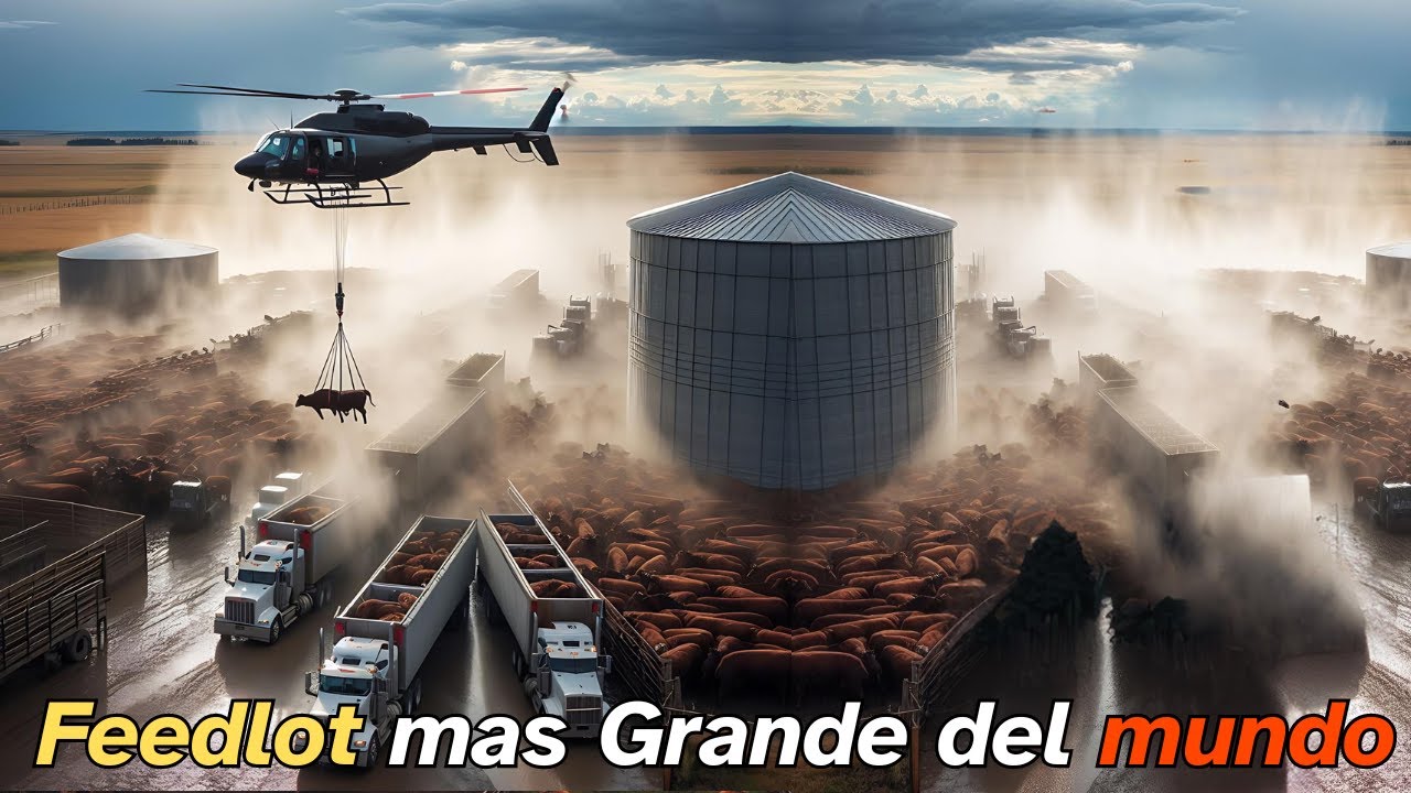 El Feedlot m&aacute;s grande el mundo: Five Rivers Cattle Feeding