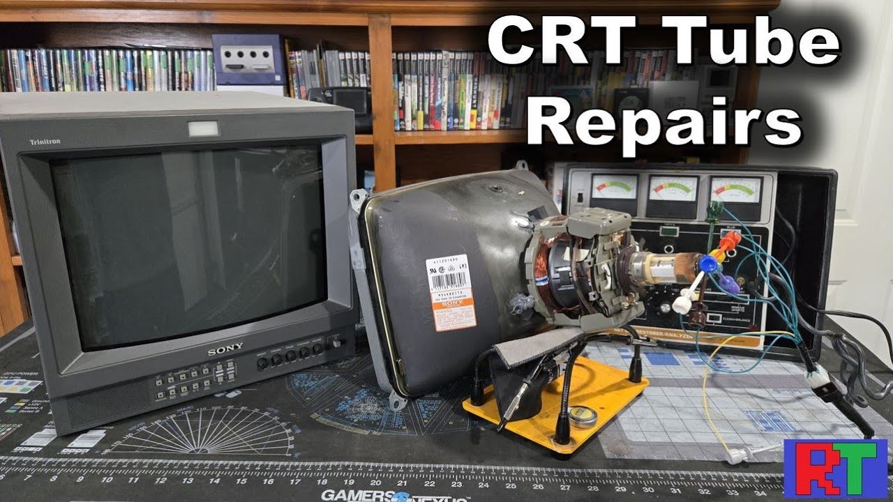 Why you Can & Can't repair a Bad Trinitron CRT