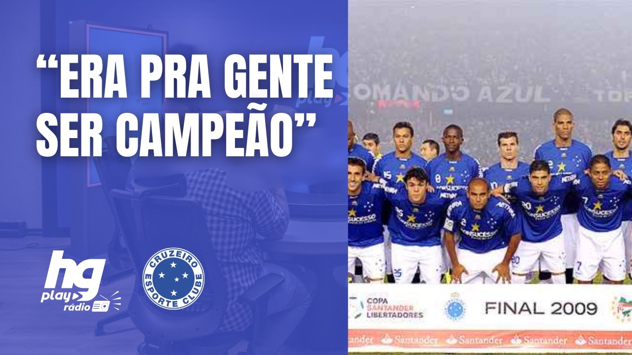 WAGNER, EX-JOGADOR DO CRUZEIRO, EXCLARECE O INTERVALO DA FINAL DA LIBERTADORES DE 2009; CONFIRA!