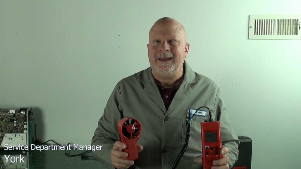 Amprobe TMA10A Anemometer with flexible precision vane