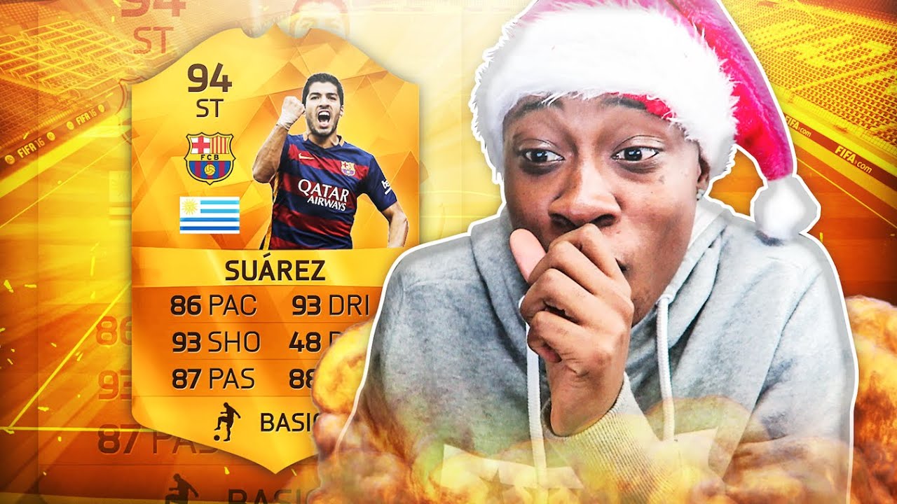 У МЕНЯ ЕСТЬ ОДИН!!! НОВЫЙ СУАРЕС 94 MOTM!! - Открытие набора FIFA 16