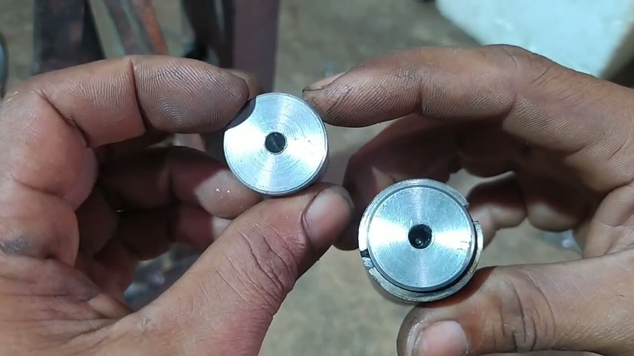 Begini cara saya membuat cetakan mimis slug | molding slug menggunakan mesin bubut mini