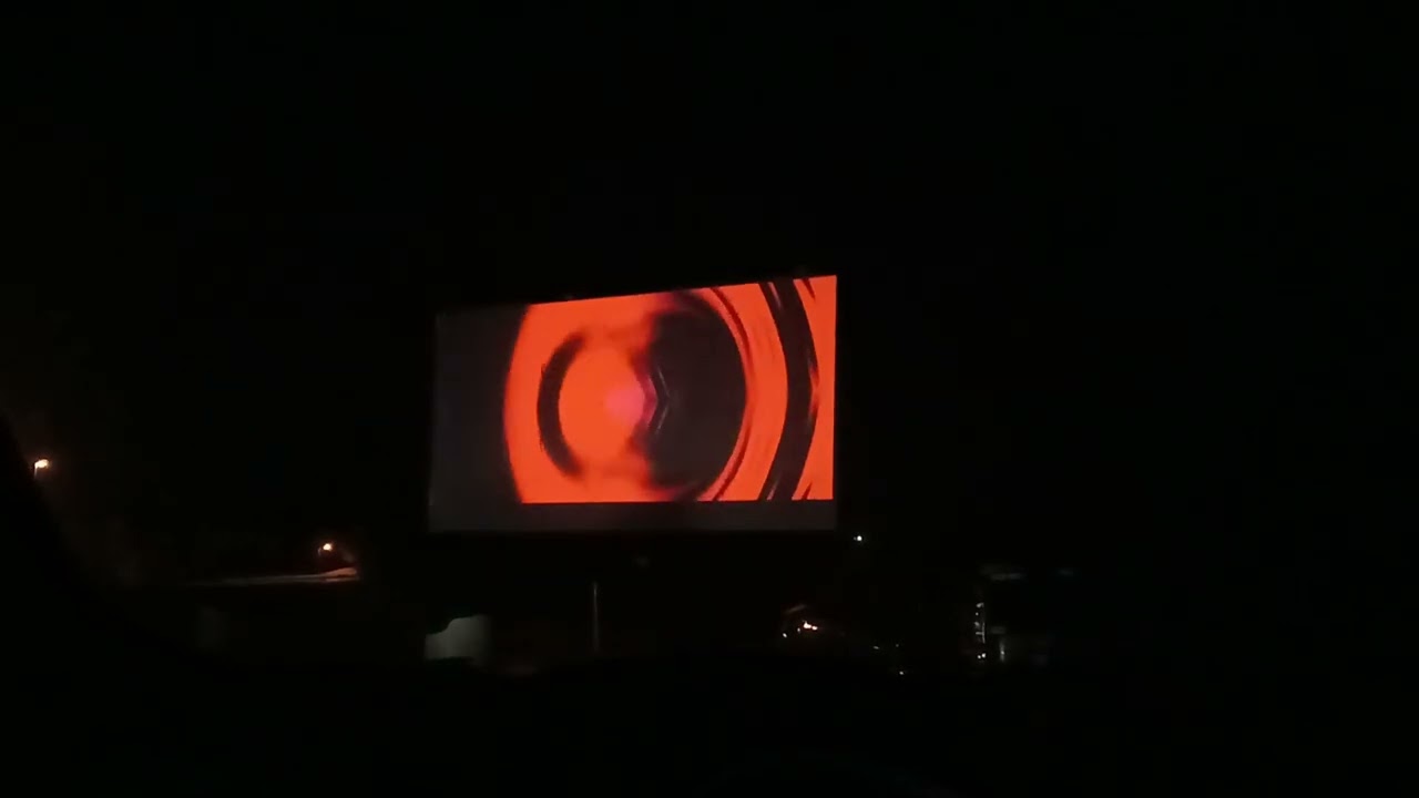 GRINDHOUSE RELEASING INTRO at a drive-in