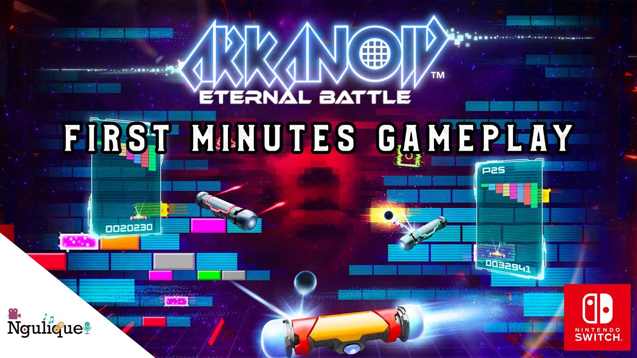 ARKANOID - ETERNAL BATTLE - First Minutes Gameplay Nintendo Switch