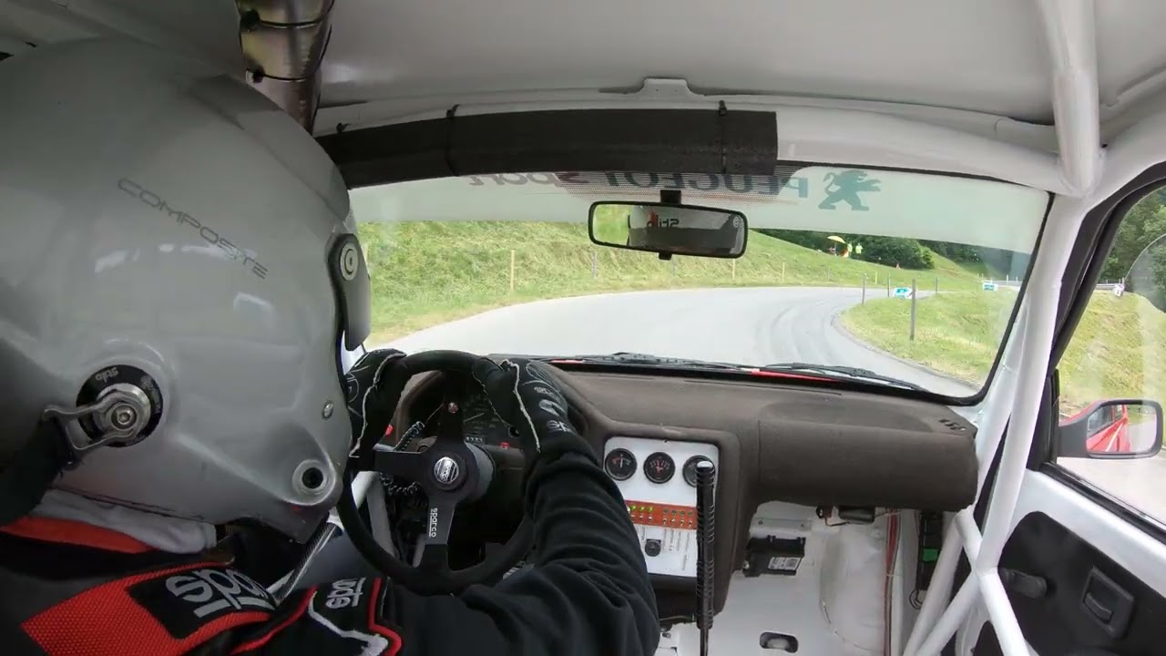 Course de côte La Roche - La Berra 2023 Yves Bracelli Peugeot 106 GTI Gr A Temps 2.14.840