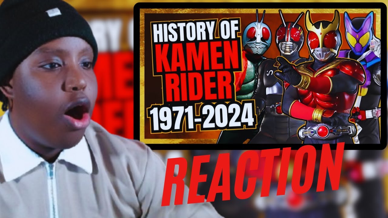 Впервые реагирую на полную ИСТОРИЮ KAMEN RIDER - 1971-2024, часть 1.