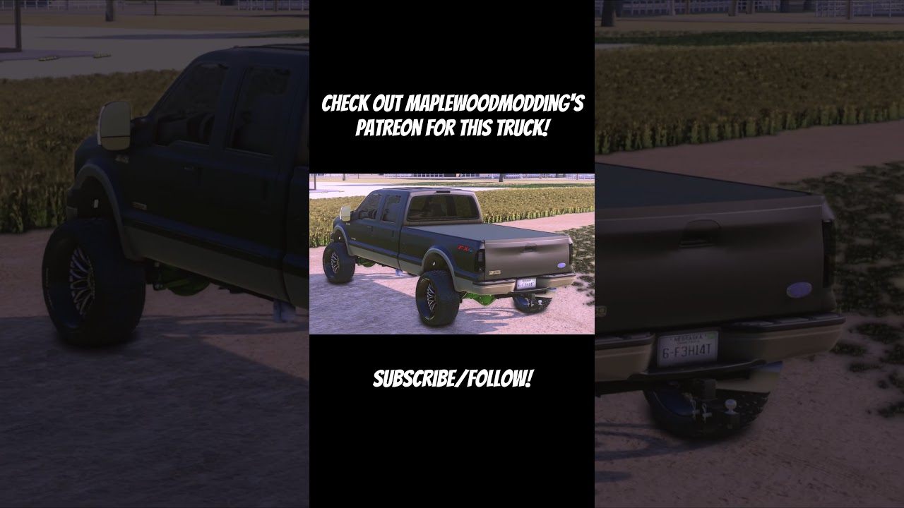 New 2003 Ford F350 6.0 FS22 mod 