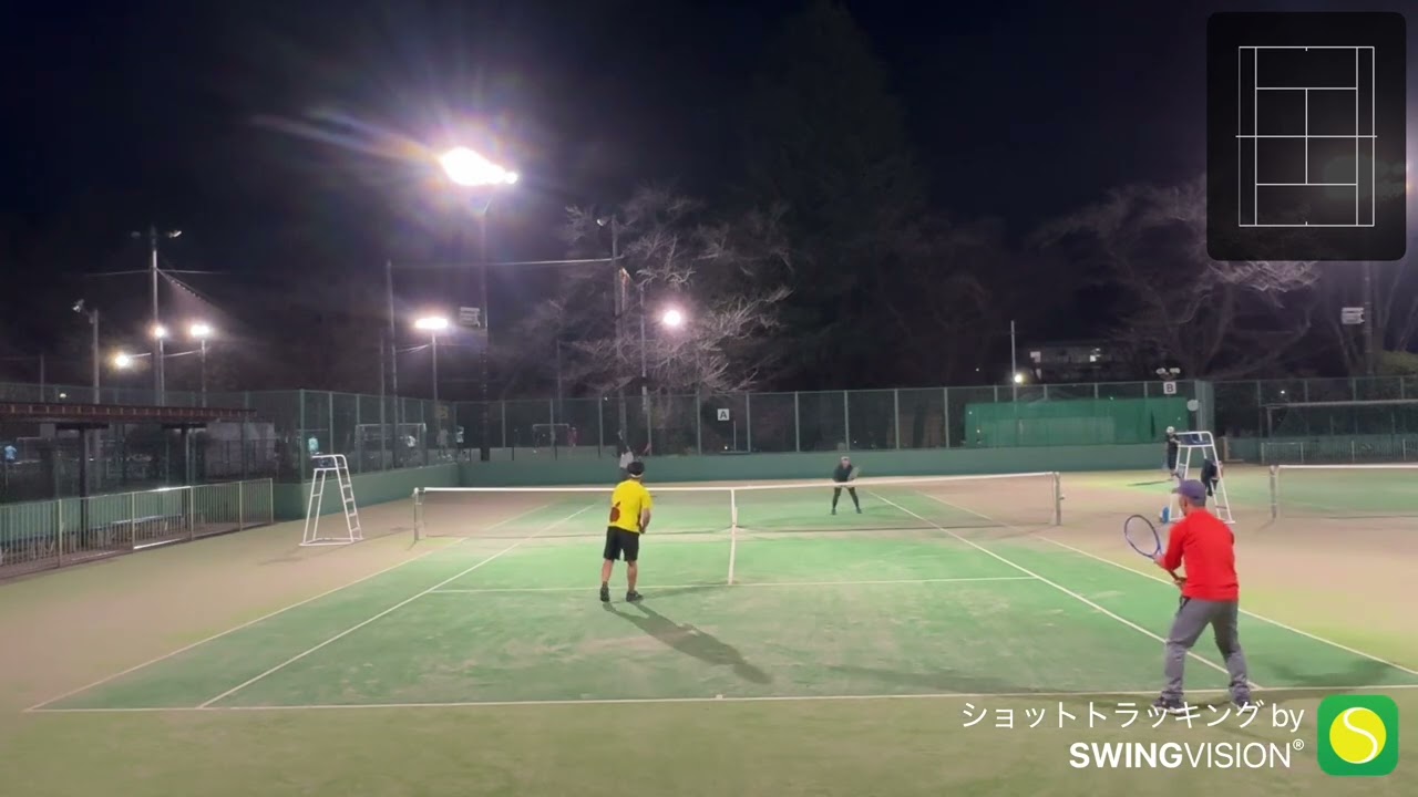 2026年3月1日 ダブルス練習8