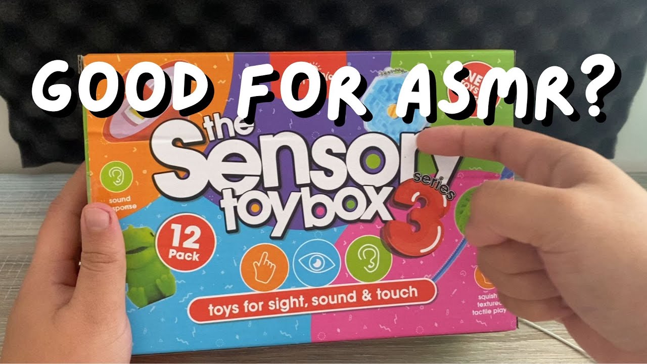 unboxing and rating the sensory toybox for asmr | lo-fi, no talking
