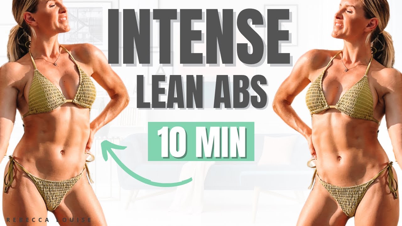 INTENSE LEAN and Flat Tummy Workout To Lose Belly FAT at Home